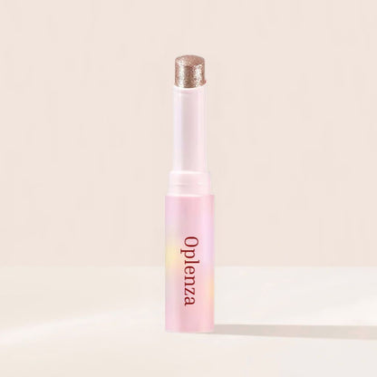 Oplenza Crystal Jelly Glitter Stick in shade Orchid Aura-Crystal Jelly Glitter Stick as shimmer lip balm