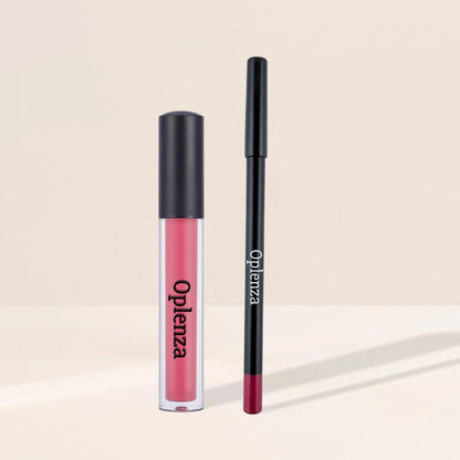 Oplenza Opulent Matte Lip Kit-Peach