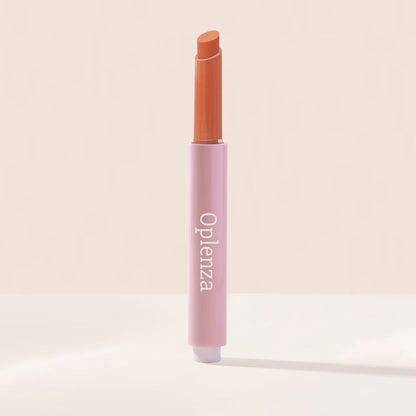 Oplenza Hydrating Dewy Lip Balm - Peachie, bold color payoff, high pigment payoff, smooth texture lip balm for a flawless, radiant beauty look.
