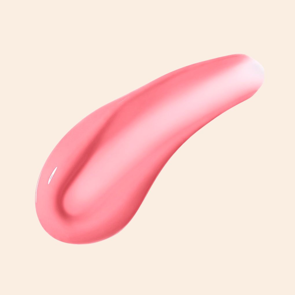 Oplenza Opulent Lustre Gloss Swatch - Petal, professional makeup, makeup must-have, radiant look lip gloss for a radiant, long-lasting makeup look
