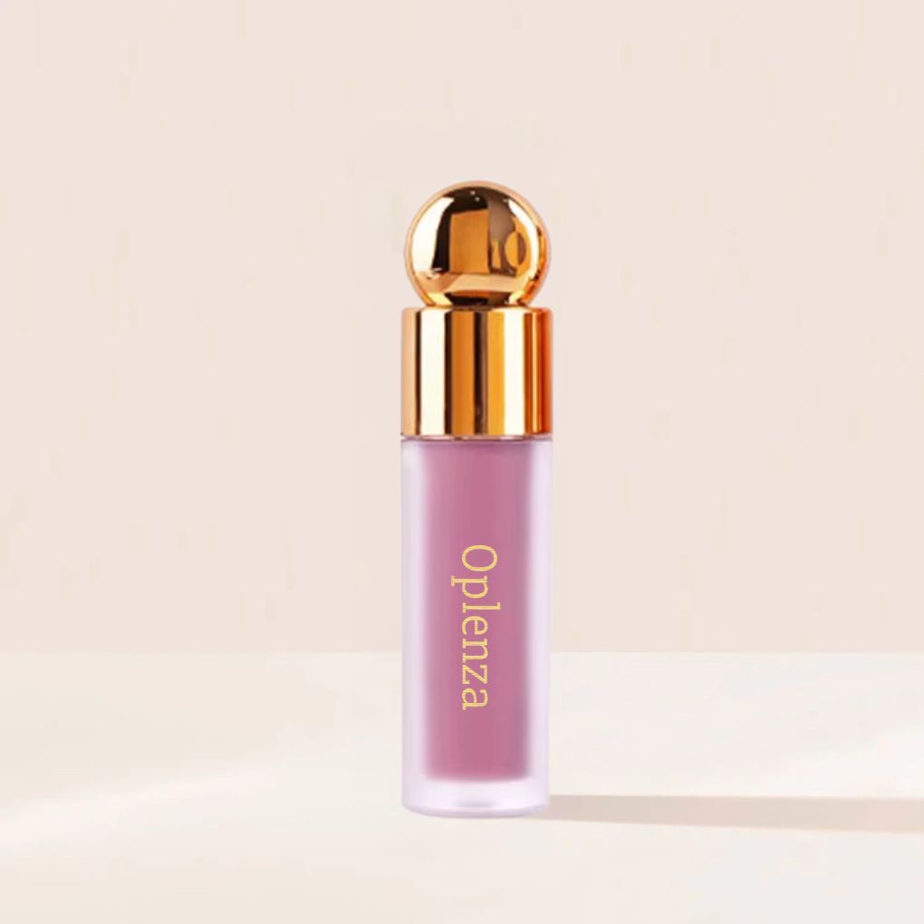 Oplenza Whip Cream Blush - Petal Milk, longwear formula, soft glowy look, cruelty-free cosmetics blush for a flawless beauty look.
