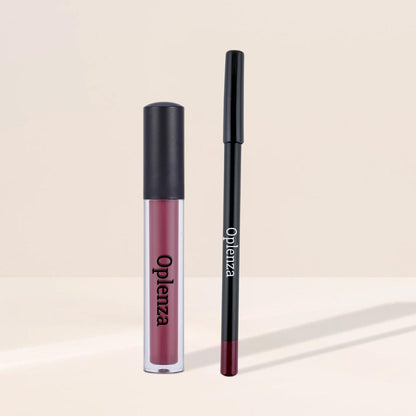 Oplenza Opulent Matte Lip Kit-Plum