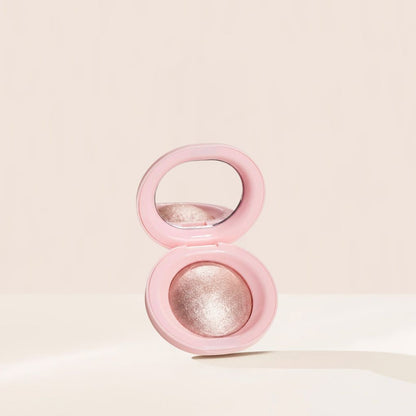 Oplenza Silky Touch Highlighter in shade Rose - best glass skin highlighter