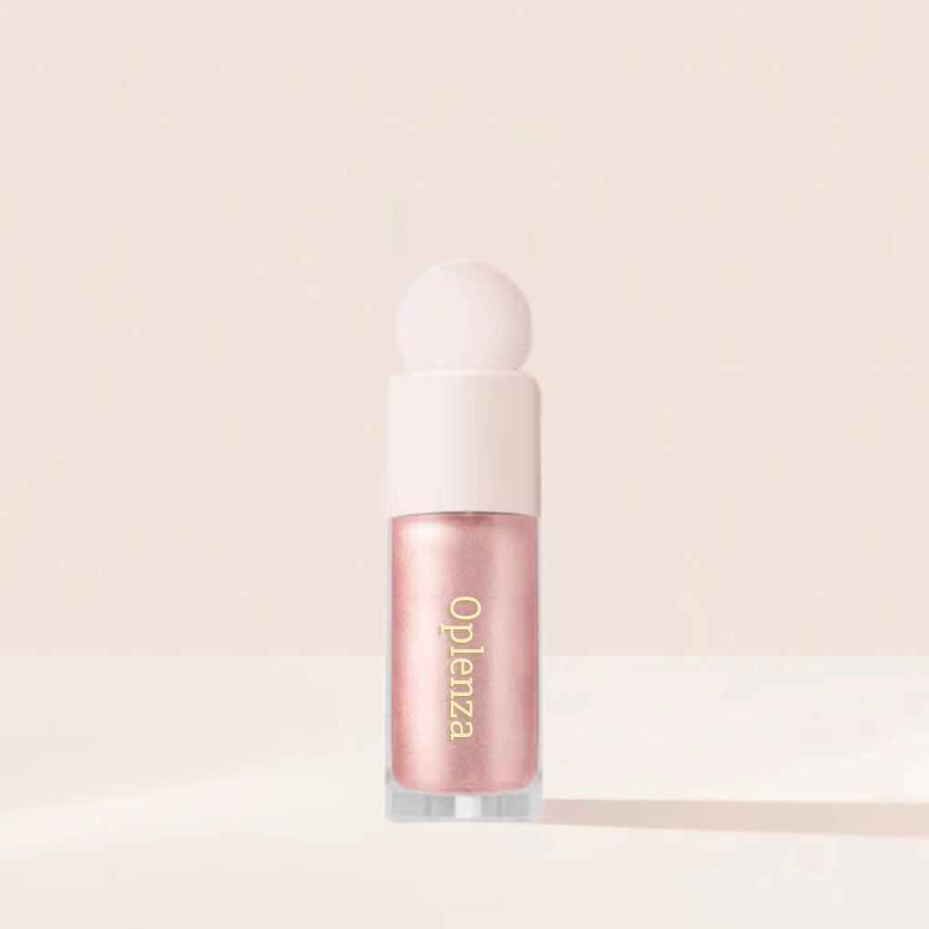 Oplenza Opulent Light Luminizer - Roselle, cruelty-free cosmetics, dewy glow, radiant skin liquid highlither for a flawless beauty look.
