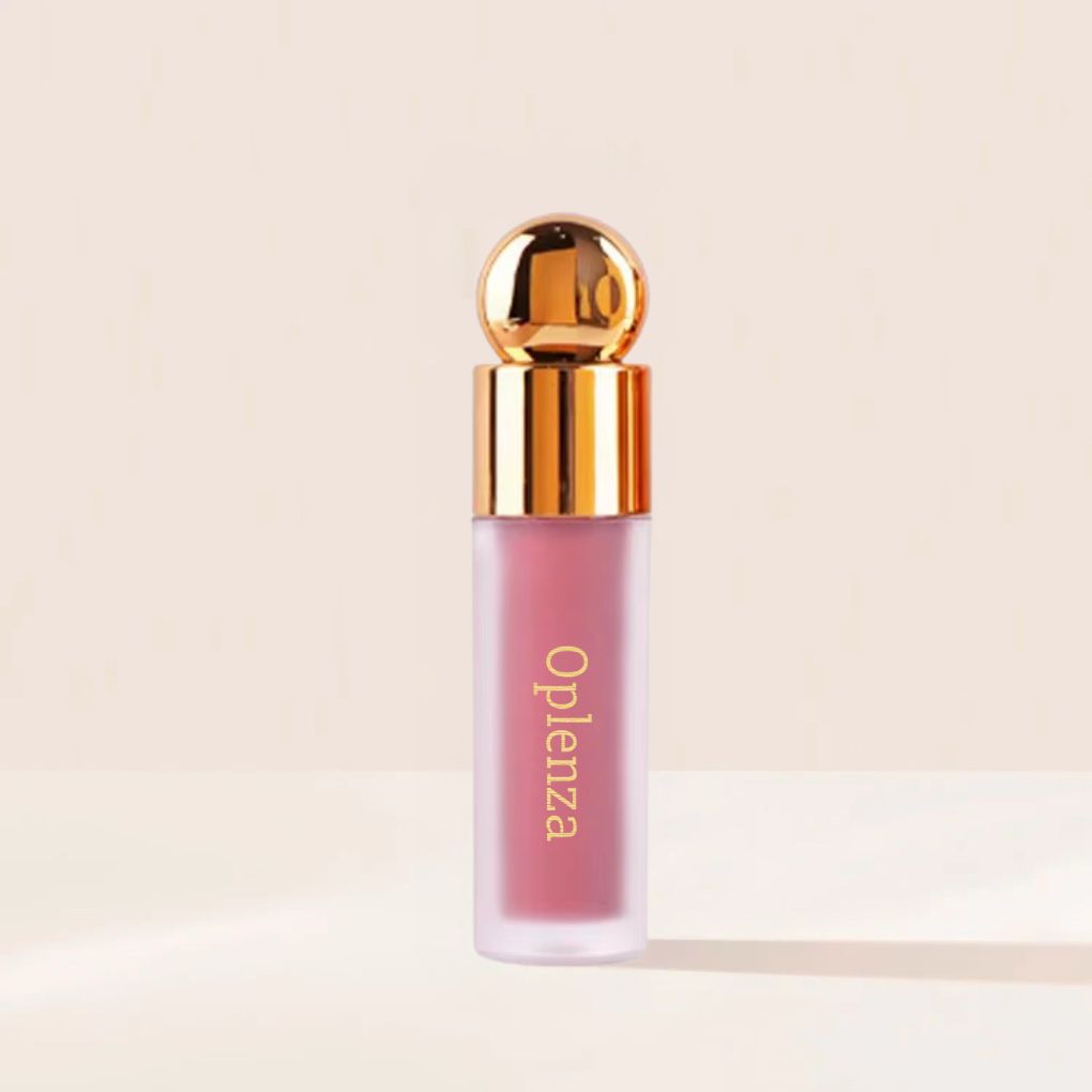 Oplenza Whip Cream Blush - Rosy Glacé, buildable coverage, smudge-proof, hydrating texture blush for a flawless, radiant beauty look.

