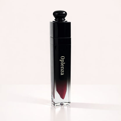 Oplenza Signature Ultra Shine Lip Gloss in shade Rude Brown - best tinted lip gloss.