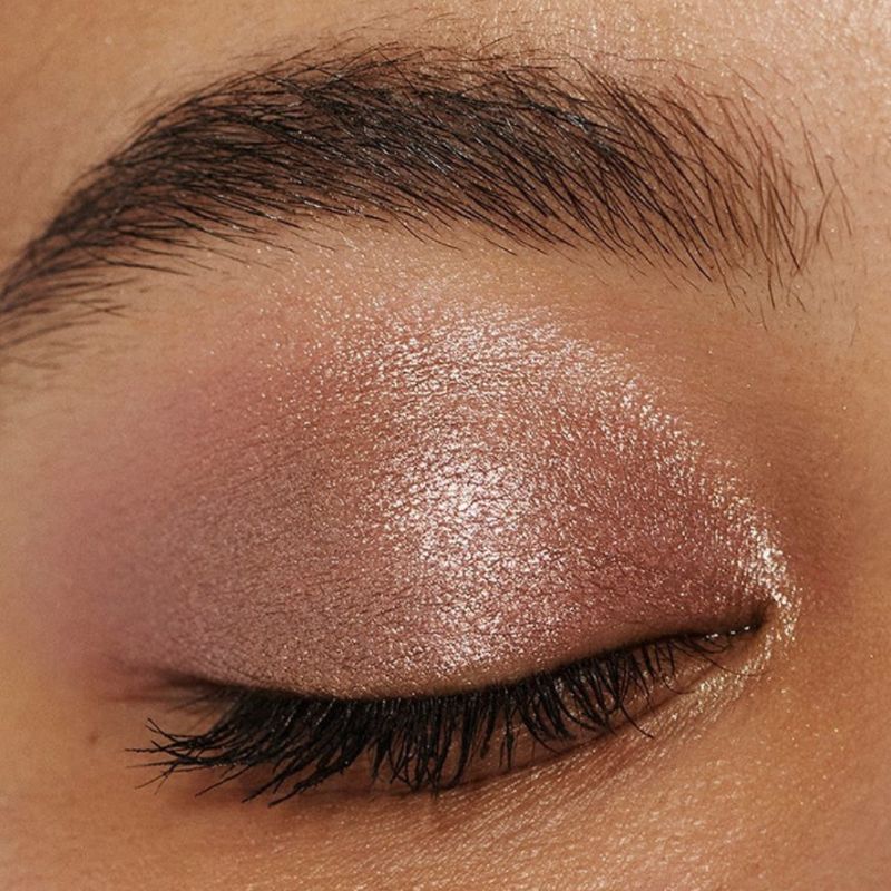 Woman showcasing Oplenza Easy Glide Eyeshadow Stick in shade Satin-The best Easy Glide Eyeshadow Stick applied on eyelid