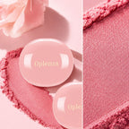 Oplenza Luminous Pressed Powder Blush-Pressed powder blush, texture close up. 
Shades: Baby, Girl, Mood, Pretty, Passion.