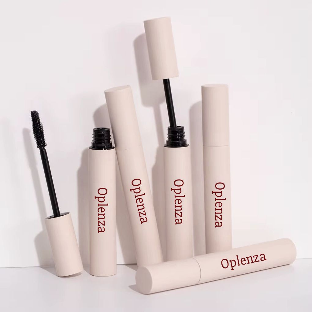 Oplenza vegan lightweight mascara for long lashes, best mascara for a radiant makeup look