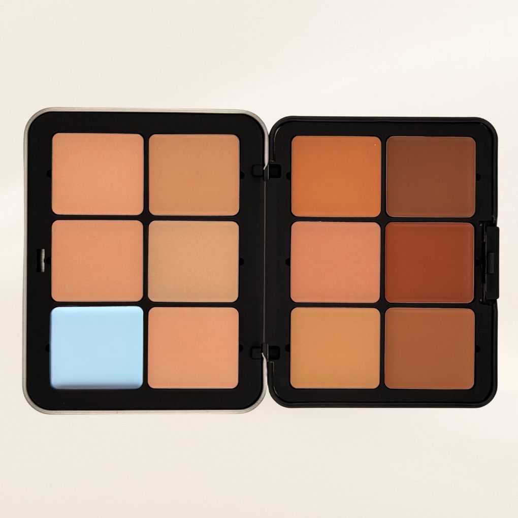 Oplenza Opulent Concealer & Contour Palette, skin-friendly makeup, best concealer for dark circles