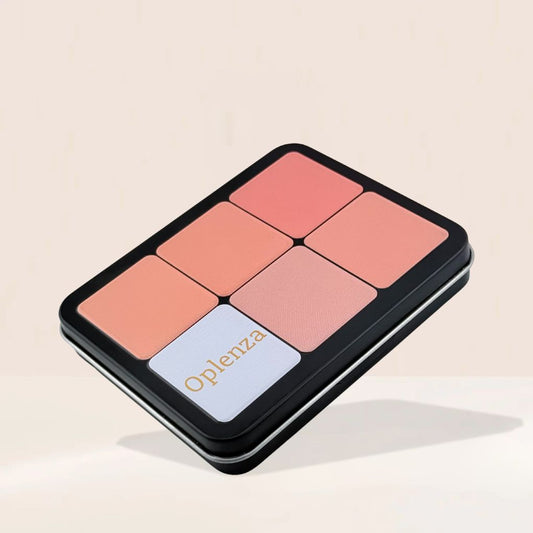 Oplenza Opulent Concealer & Contour Palette, skin-friendly makeup, natural finish concealer & contour palette for a flawless beauty look.
