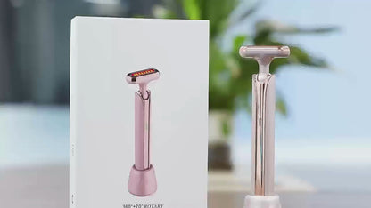 Oplenza skincare wand in color Soft Taupe and White, how to use 